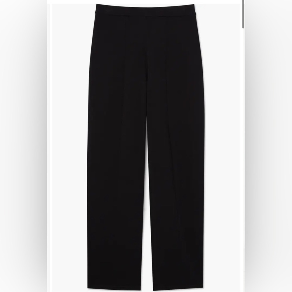 St. John Collection Women’s Straight Leg Trouser Pants Black Size 0